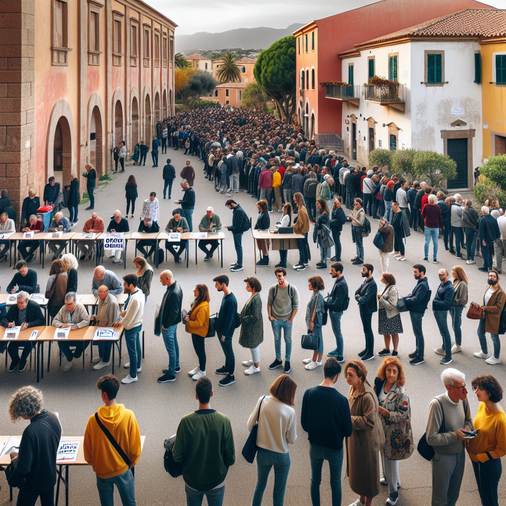 Sardegna: oltre 1,4 milioni di elettori alle urne