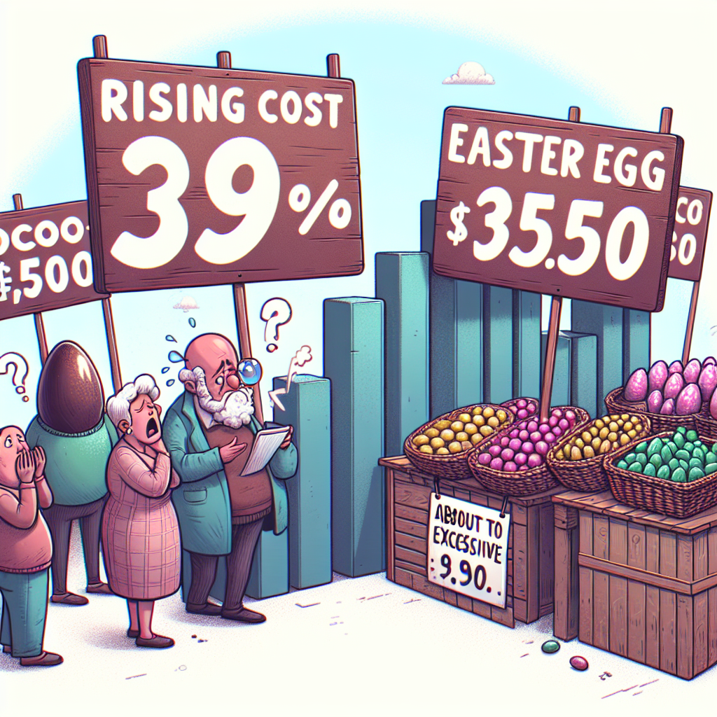 Il costo del cacao in aumento, le Uova di Pasqua diventeranno molto costose