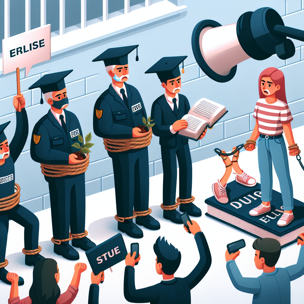 Le critiche sull'arresto degli studenti da parte di chi non comprende le norme sull'ordine pubblico