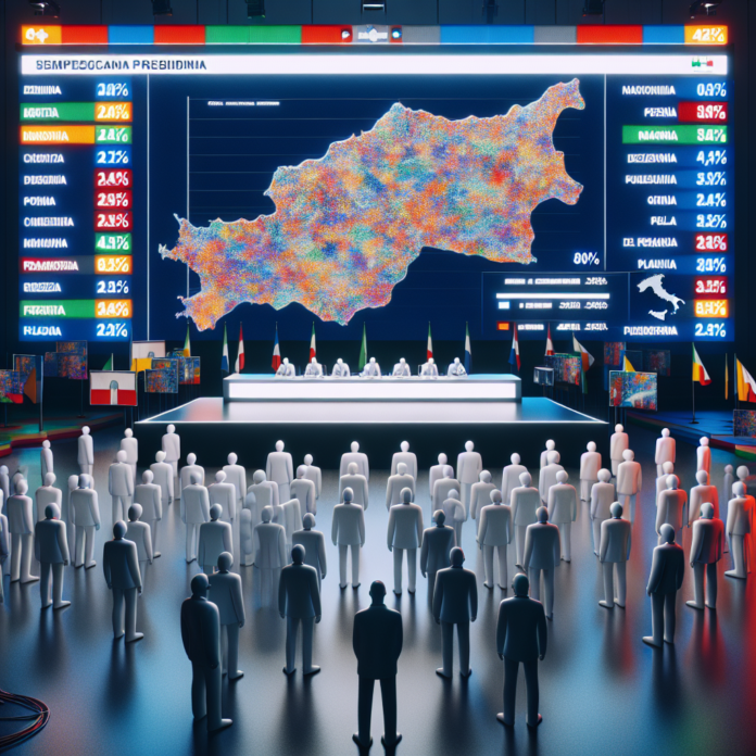 Risultati in tempo reale delle Elezioni Regionali in Sardegna