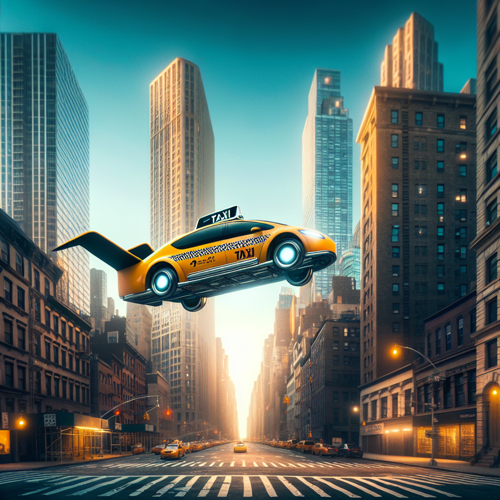 A New York, il taxi volante prende il volo