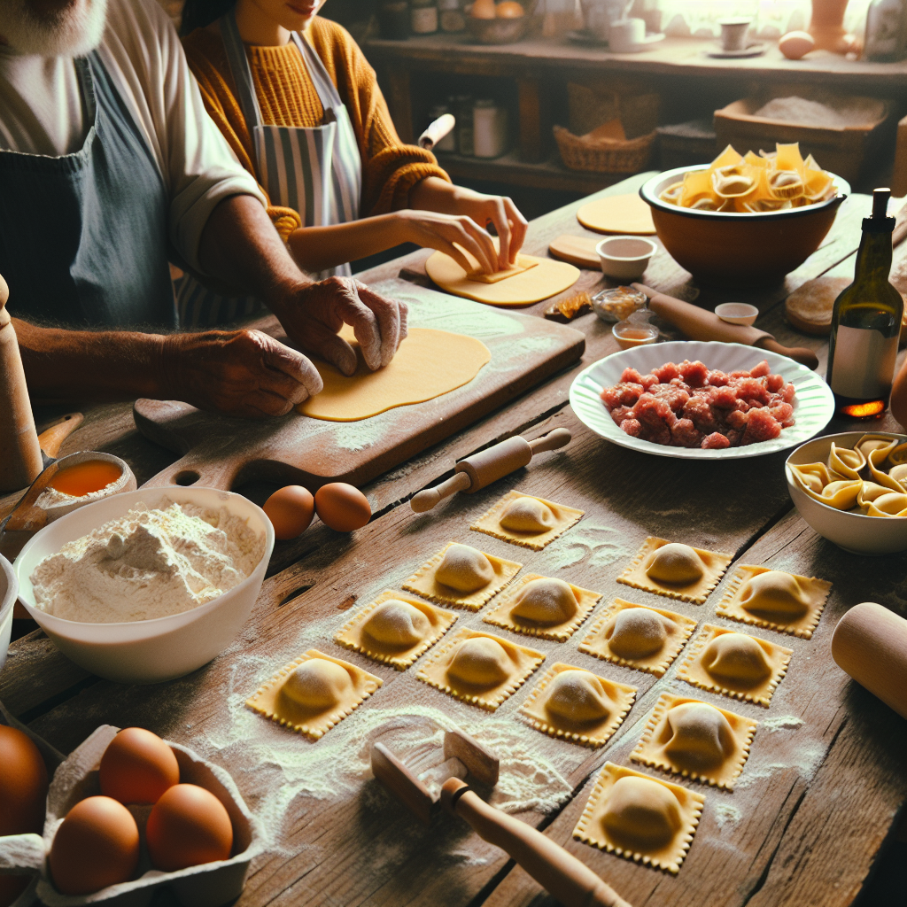 Cuciniamo insieme: Ravioli Marchigiani