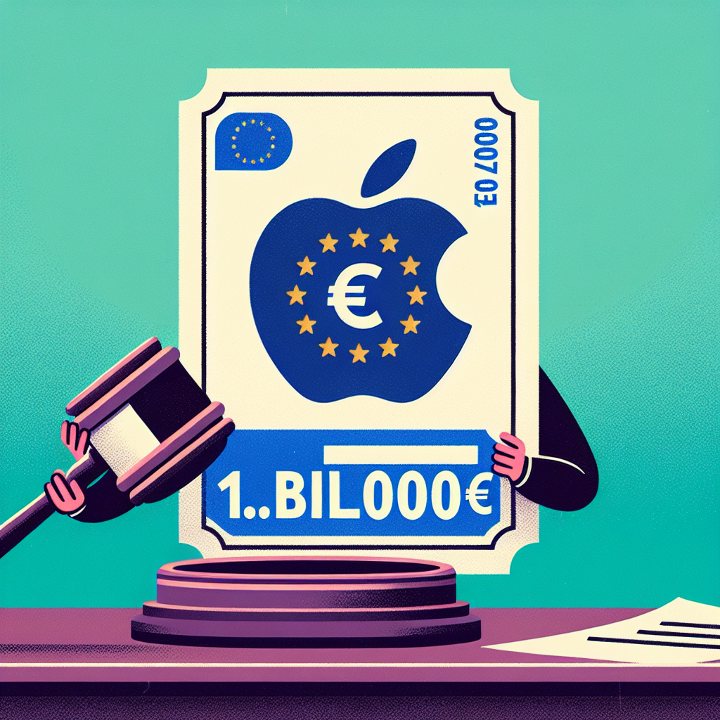 Multa di 1,8 miliardi di euro dell'UE per Apple