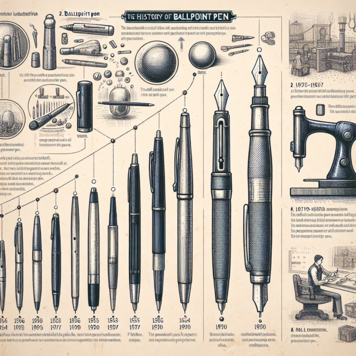 La storia delle penne a biro