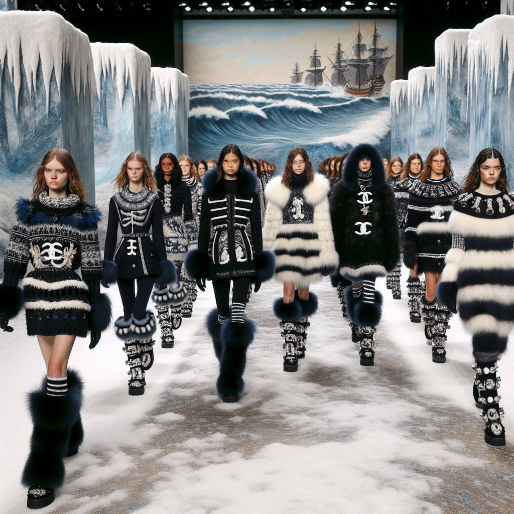 Settimana della moda di Parigi: l'inverno marino di Chanel