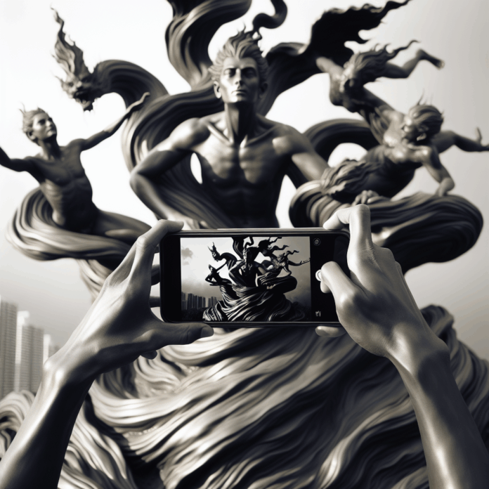 La scultura nella fotografia